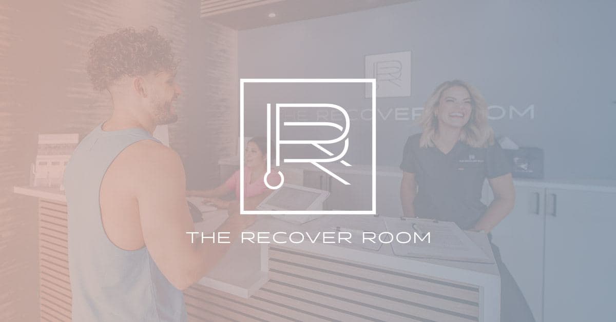 The Recover Room — studio branding, Palm Harbor, FL