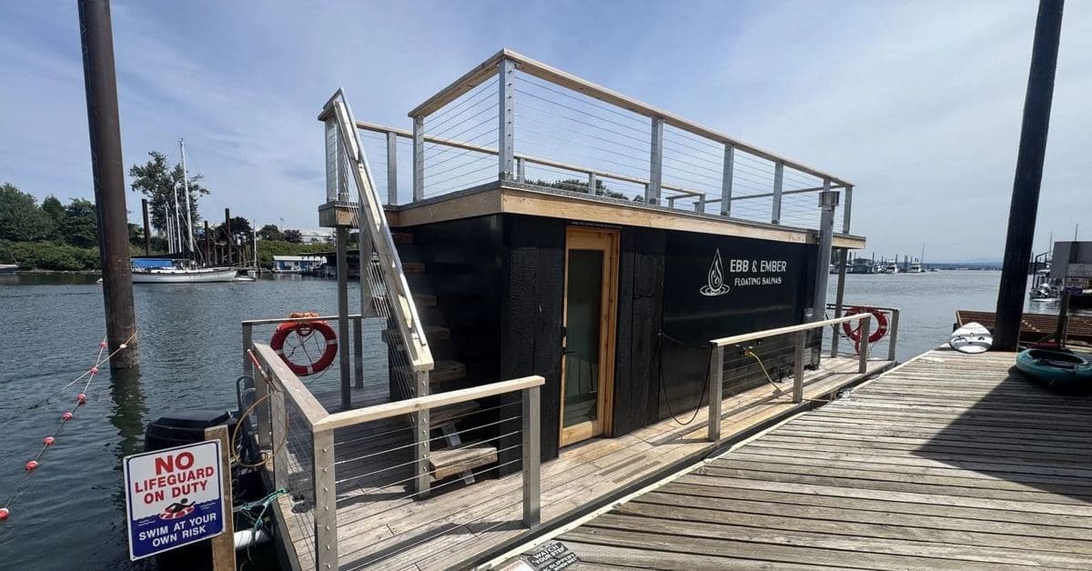 Ebb & Ember Floating Saunas — studio branding, Portland, OR