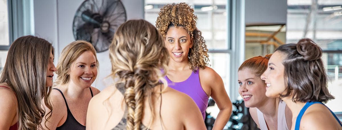 Healthworks Fitness Back Bay — studio branding, Boston, MA