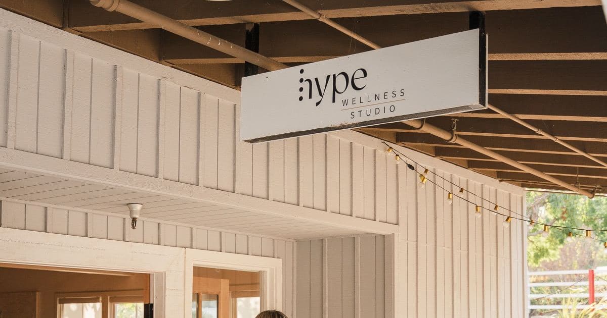 Hype Wellness Studio — studio branding, San Juan Capistrano, CA