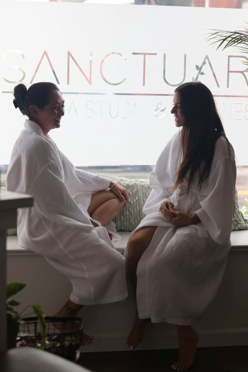 Sanctuary Sauna Studio & Wellness — studio branding, Bristol, RI