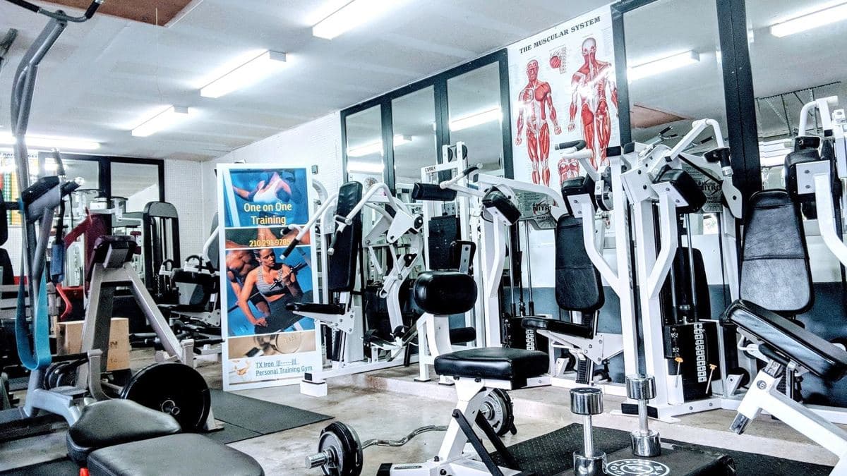 Texas Iron Gym - Cold Plunge — studio branding, San Antonio, TX