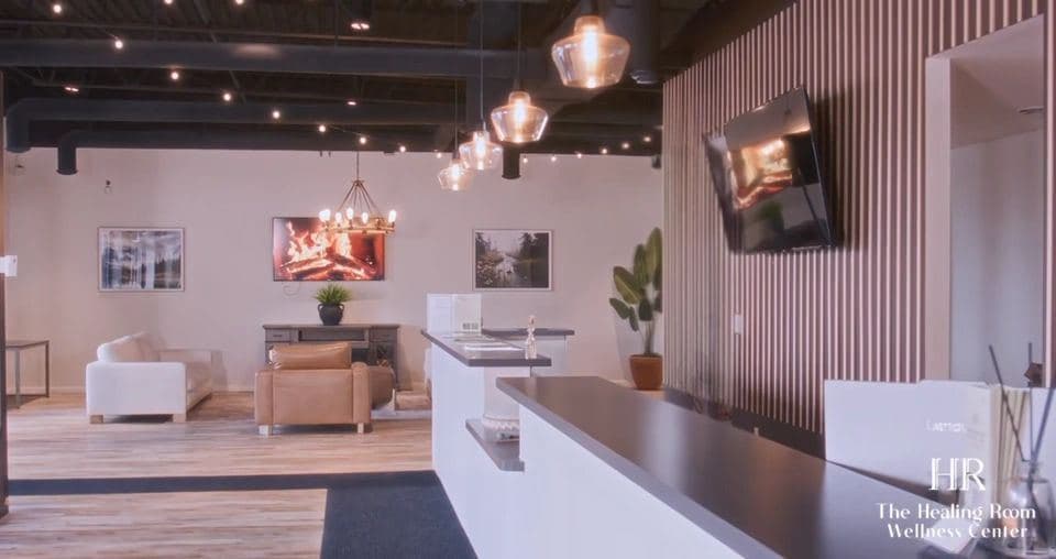 The Healing Room Wellness Center — studio branding, Saginaw, MI