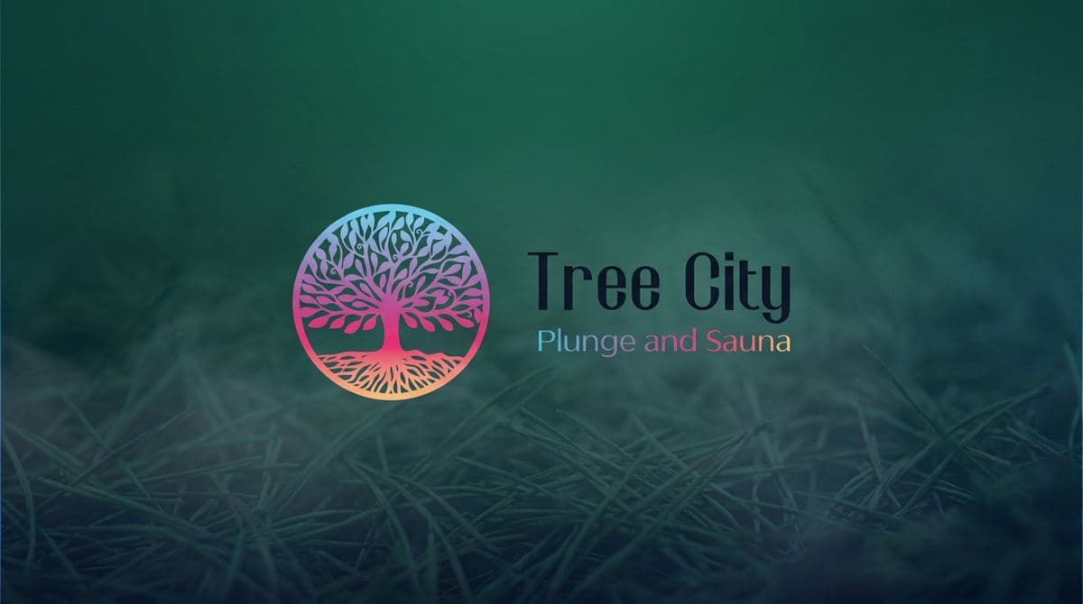Tree City Plunge and Sauna — studio branding, Boise, ID